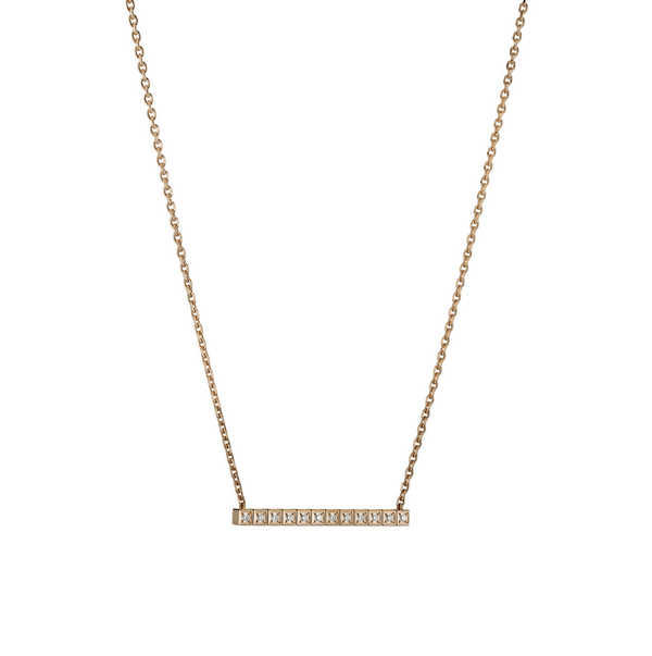 ICE CUBE FULL-SET DIAMONDS NECKLACE