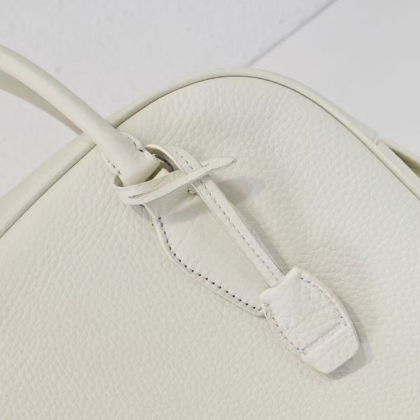 The Row India Bag 32cm Off-White Calfskin