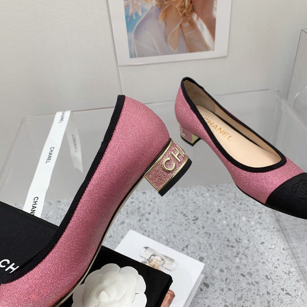 CC 2026 Pumps 30mm Glitter Fabric 162123