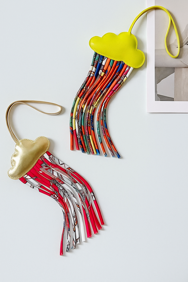 Hermès Nuage Charms Cuir Soie