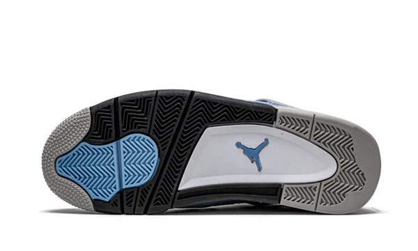 Nike Air Jordan 4 Blue Black Suede 04