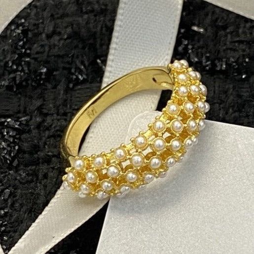 ANELLO CD PERLA ORO