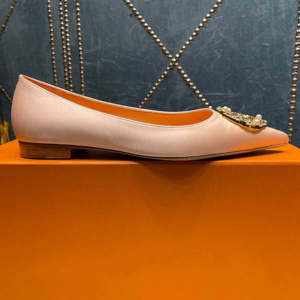 LV MET BALLERINA PIATTA BEIGE