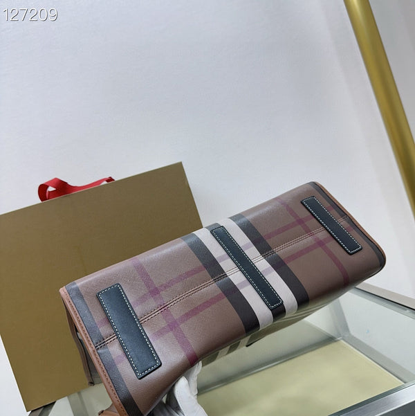 medium freya tote bag 40cm dark brown