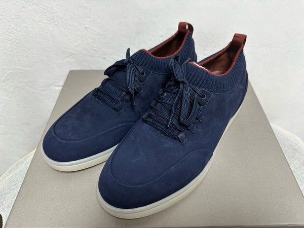 Loro Piana Soho Walk Sneaker Navy Blue