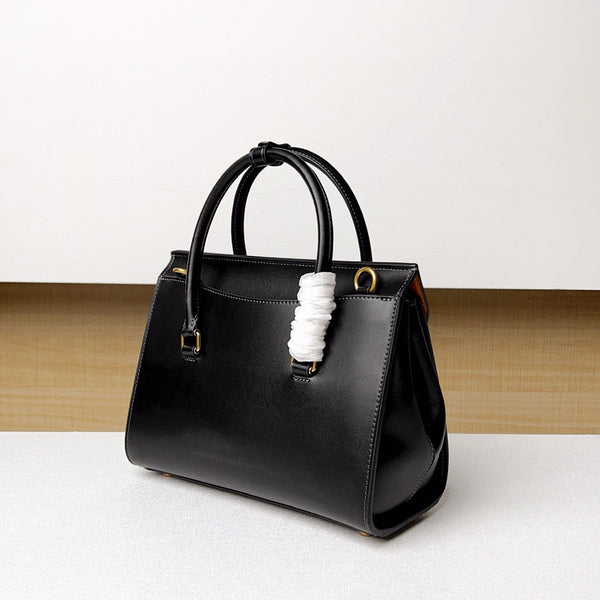 Coach Broome Carryall 30 in pelle di vitello nera