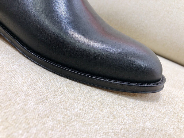 HM Black Leather Jumping Boots