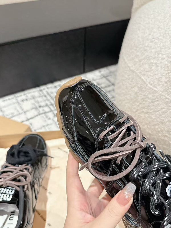 Miu Miu Black New Balance Edition 530 SL Sneakers