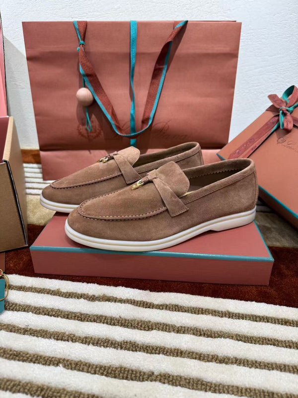 LP summer charm walk loafer brown suede