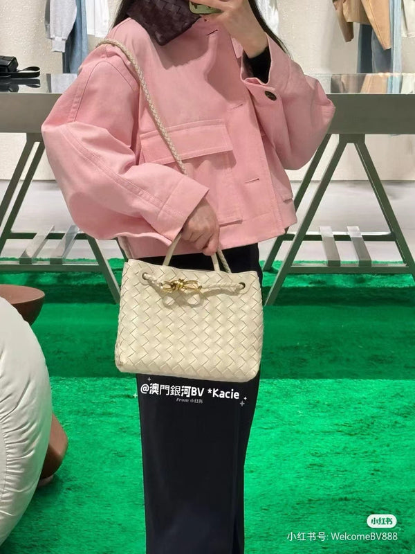 ABV Twin Jacket in Camelia Pink Cotton and Lambskin