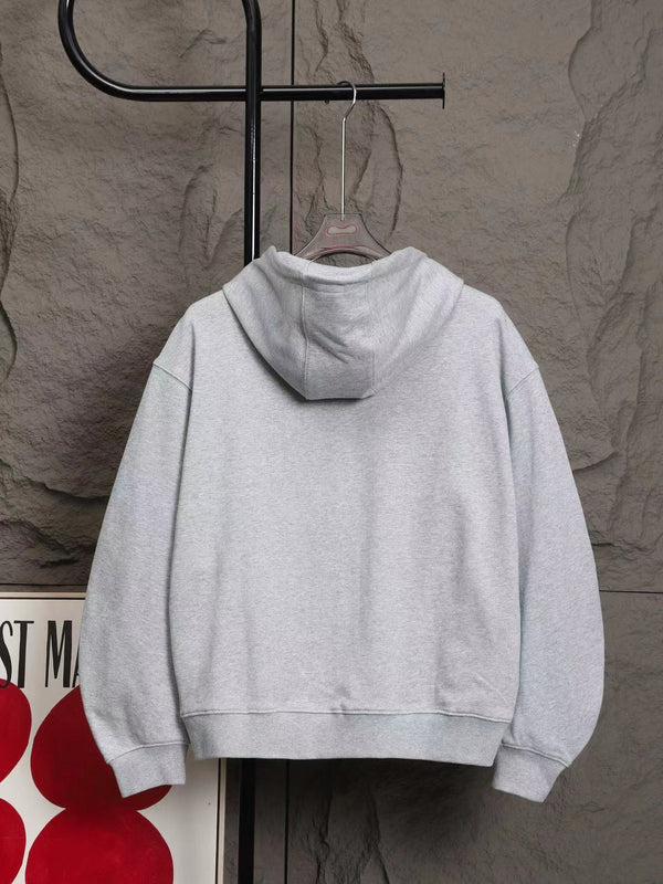 ELW Flamenco Hoodie Jacket in Gray Cotton