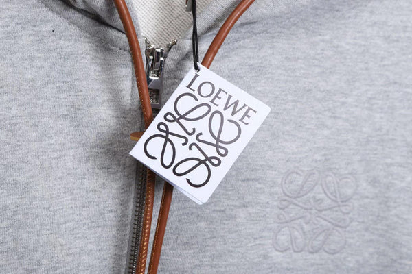 ELW Flamenco Hoodie Jacket in Gray Cotton