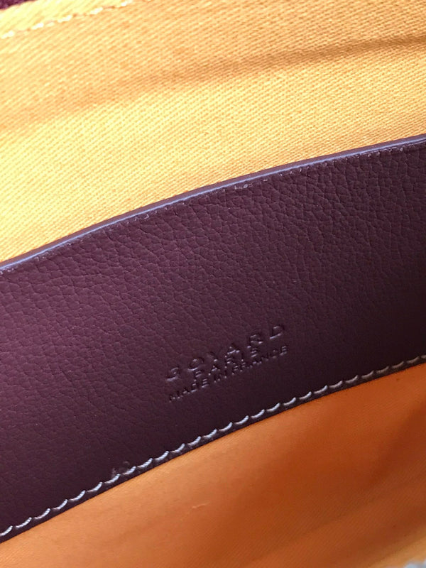 Borsa per cosmetici Goyard Burgurdy Goyardine Senat PM