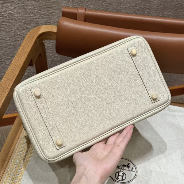 HM BIRKIN 40CM MILKY WHITE TOGO LEATHER GOLD HARDWARE