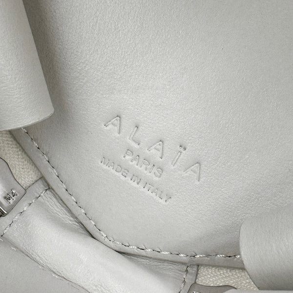 AL COEUR BAG IN WHITE CALFSKIN