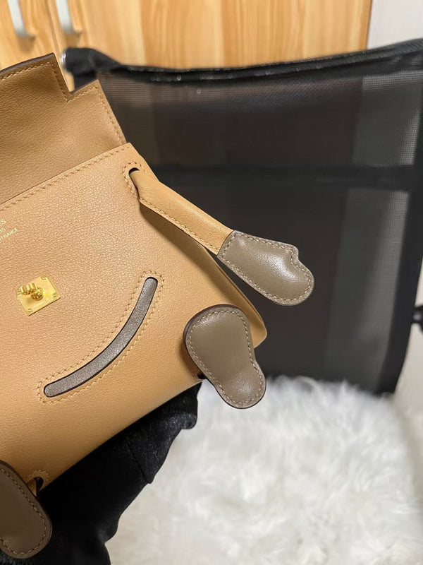 HM Kelly Doll 16cm Gold Gulliver Leather