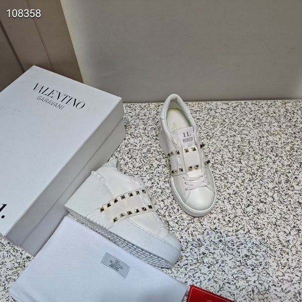 VL SNEAKER IN WHITE LAMBSKIN