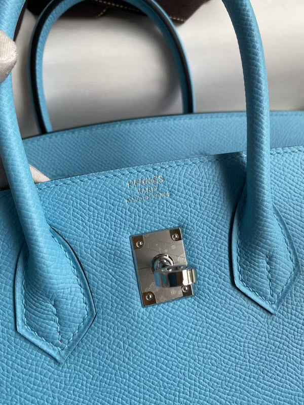HM Birkin Cloud Blue Epsom Silver Hardware (Need 25 days to prepare goods)