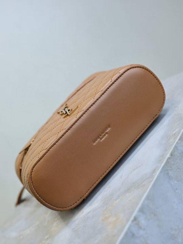 YSL Box Bag Caramel Lambskin