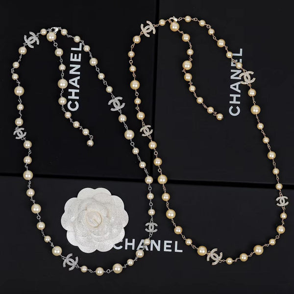 CC Pearl Necklace