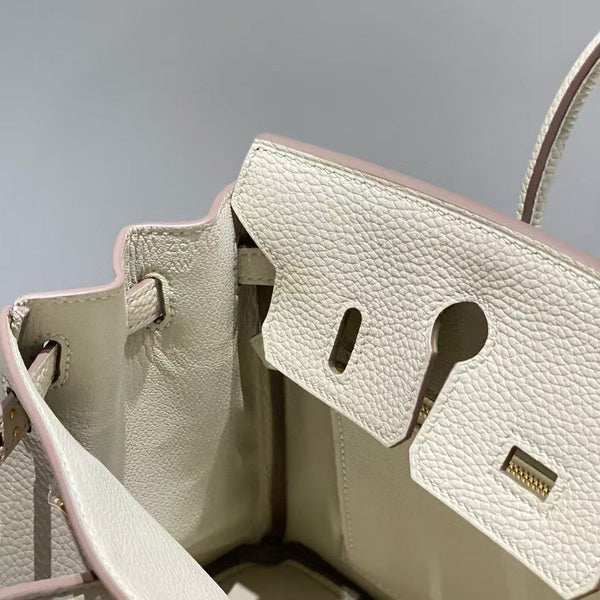 HM BIRKIN 30CM WHITE TOGO LEATHER GOLD HARDWARE