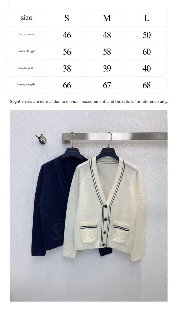 LV 25 Sailboat Cardigan Knitted Cashmere 285758