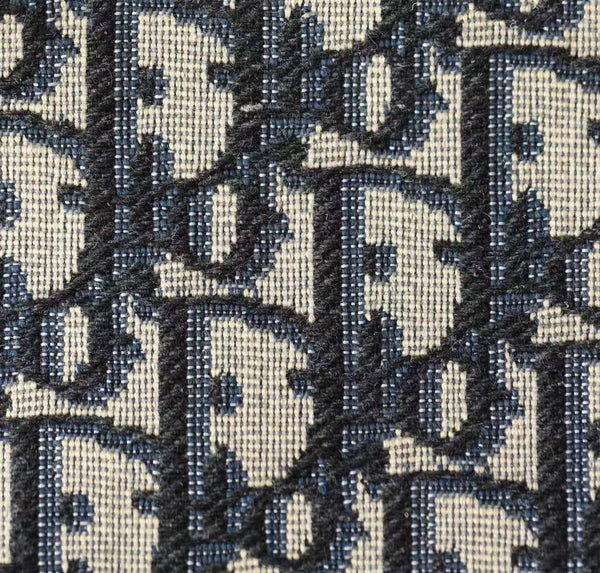 Dior Miss Montaigne Bag 20cm Black Canvas Calfskin