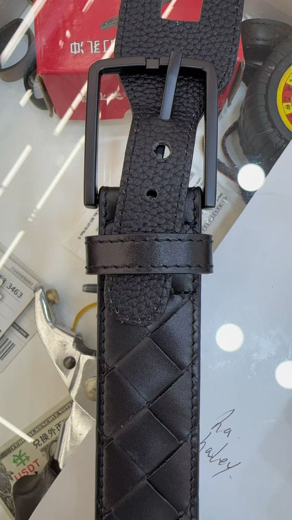 BV INTRECCIATO BELT 3.5MM LEATHER
