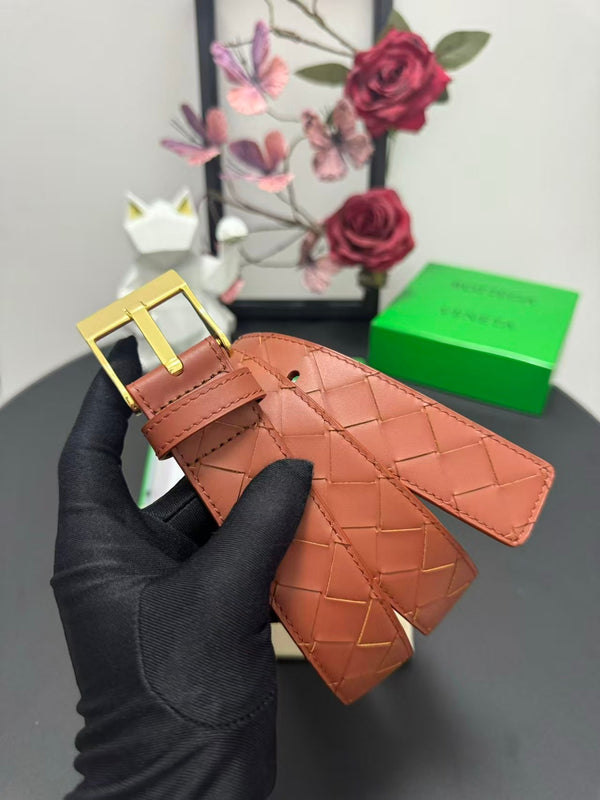 BV INTRECCIATO BELT 3.5MM LEATHER