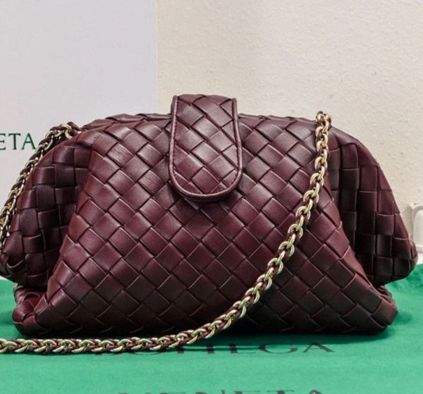 BV Lauren 1980 31.5cm Burgundy Lambskin