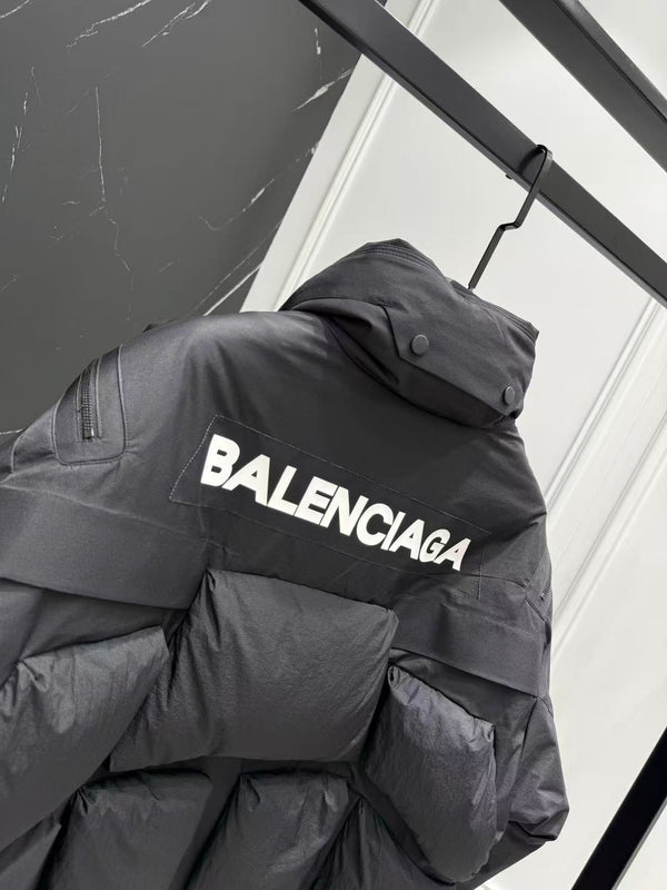 Balenciaga Jacket Black Polyester Down