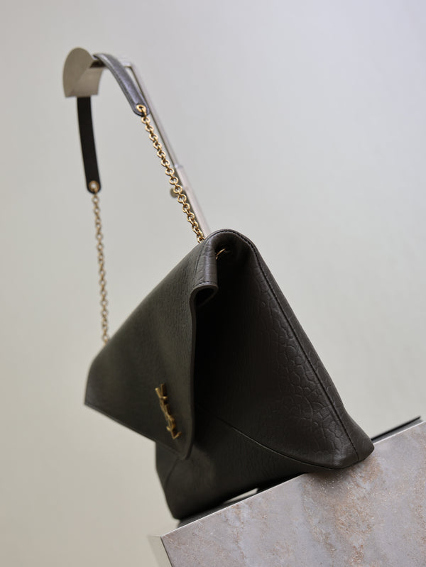Cassandre XXL Bag 35cm Chocolate Lambskin GHW
