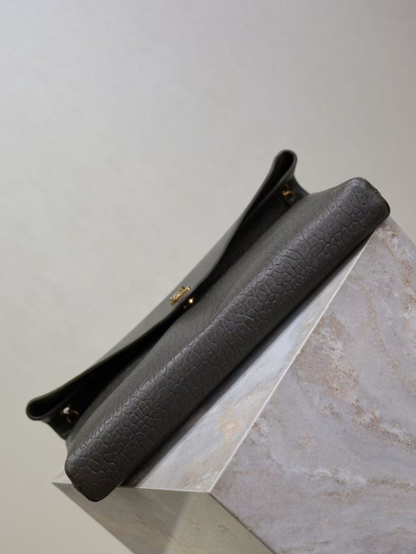 Cassandre XXL Bag 35cm Chocolate Lambskin GHW