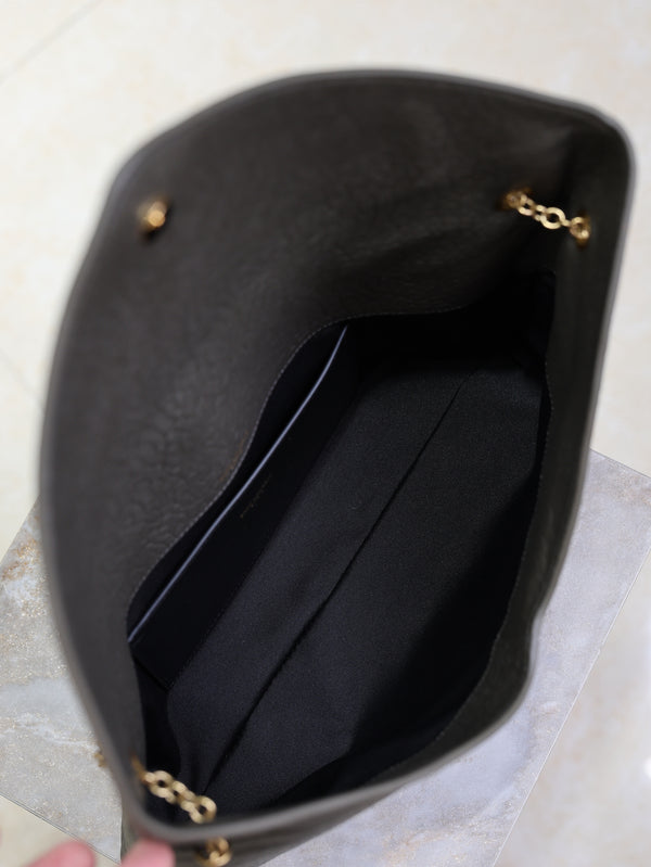 Cassandre XXL Bag 35cm Chocolate Lambskin GHW