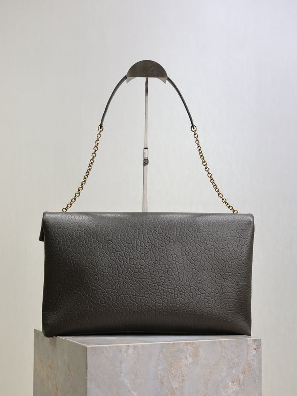 Cassandre XXL Bag 35cm Chocolate Lambskin GHW