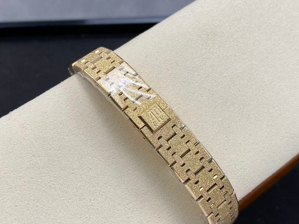 Audemars Piguet Royal Oak Mini Frosted Quartz 23mm Gold Dial