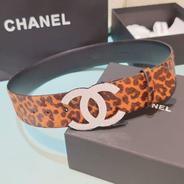 CC Belt 5.0CM Leopard Print Leather Buckle 180973