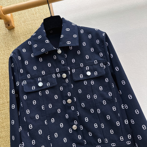 HM Navy Blue Denim Jacket