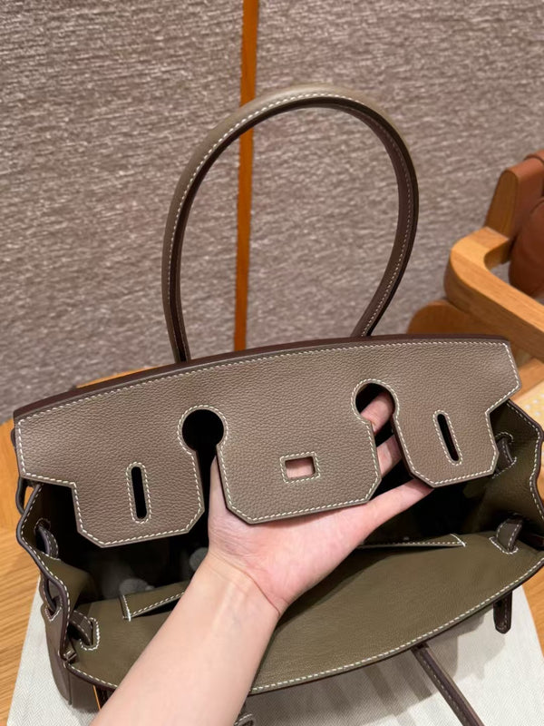 HM Shoulder Birkin 29 Brown Togo Leather with Gold Hardware