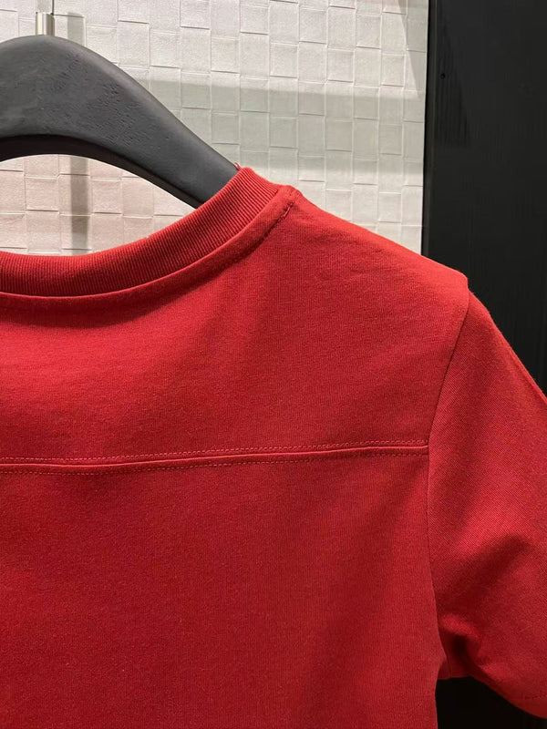 Chanel Short-sleeved T-shirt Red in Cotton