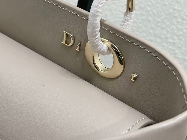 CD 26s Small Cigale Bag Light Taupe Lambskin