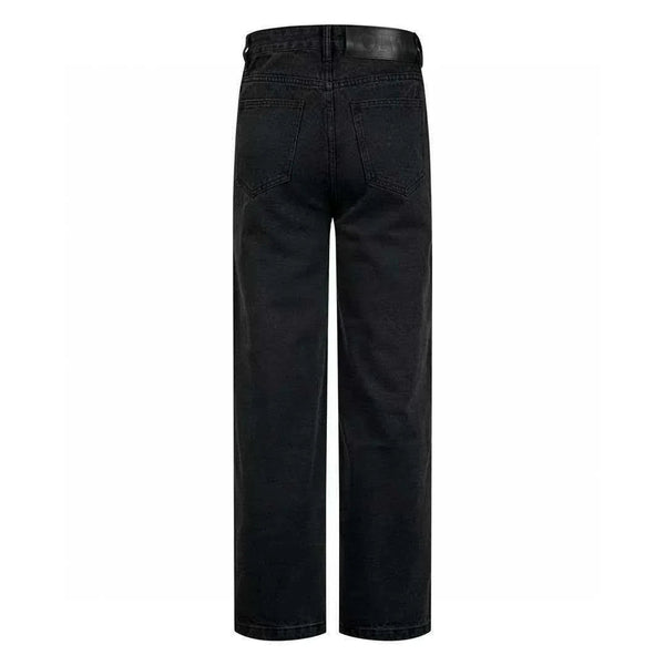 Loewe Anagram Baggy Jeans Black Cotton