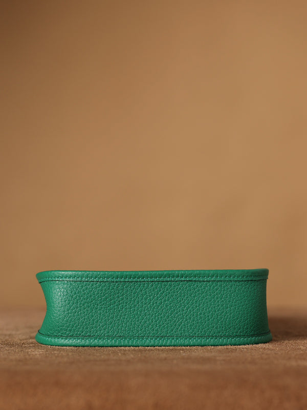 Mini Evelyne 18cm Dark Green Togo Gold Hardware