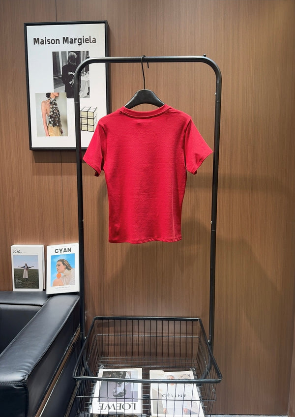 Celine Classic Printed Logo T-Shirt Cotton