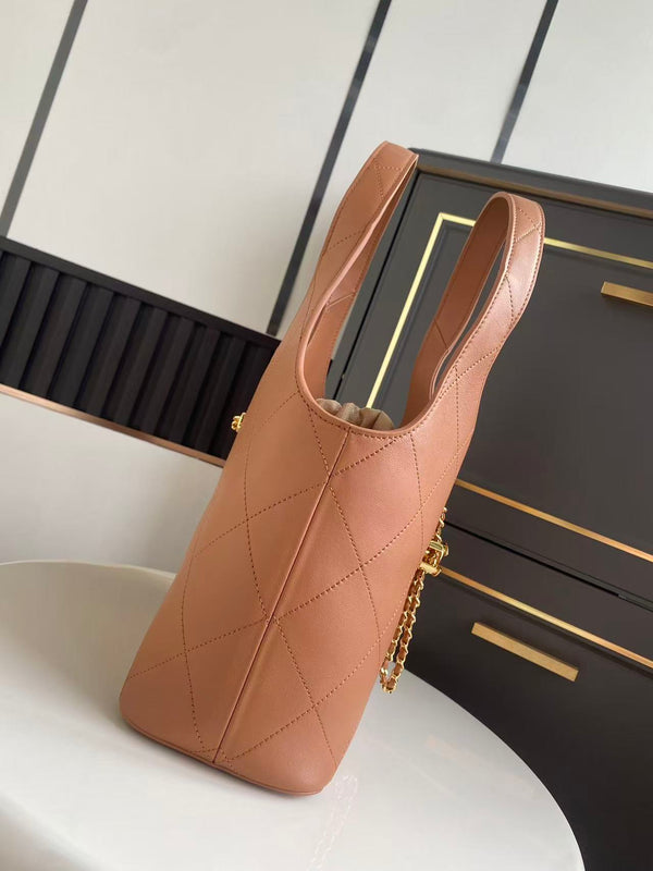 Sac Hobo Chanel 35 Marron en Cuir de vachette