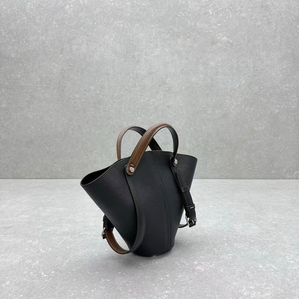 Maison Margiela Dress-age Tote Bag 35 Black in Cowhide