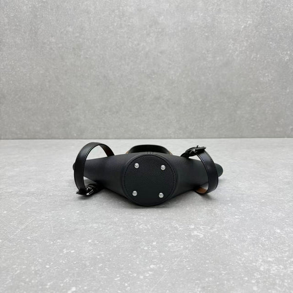 Maison Margiela Dress-age Tote Bag 35 Black in Cowhide