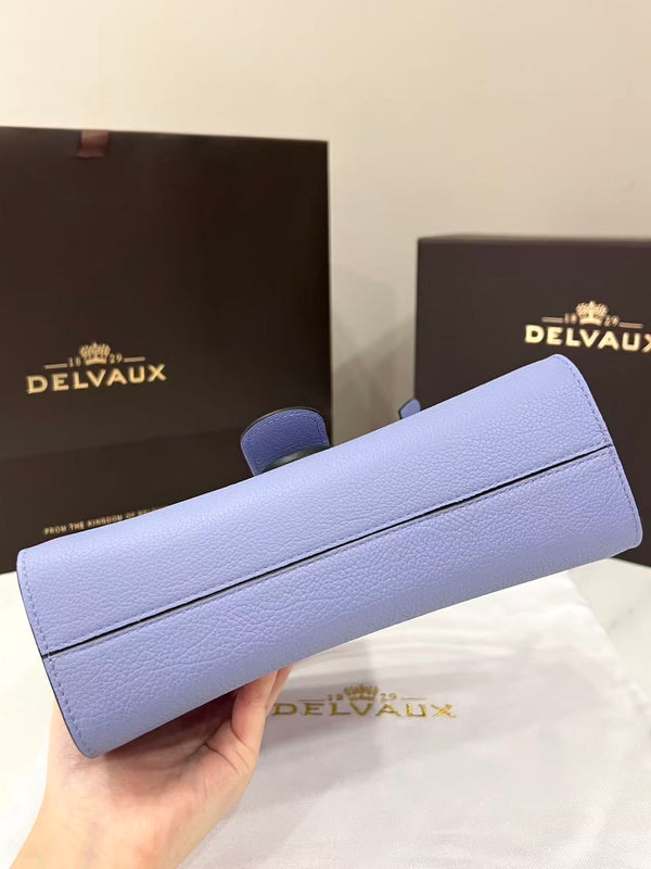 Delvaux Brillant Mini Bag 23cm Lavender in Cowhide