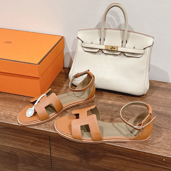 HM 25 Santorini Caramel Brown Epsom Leather Calfskin