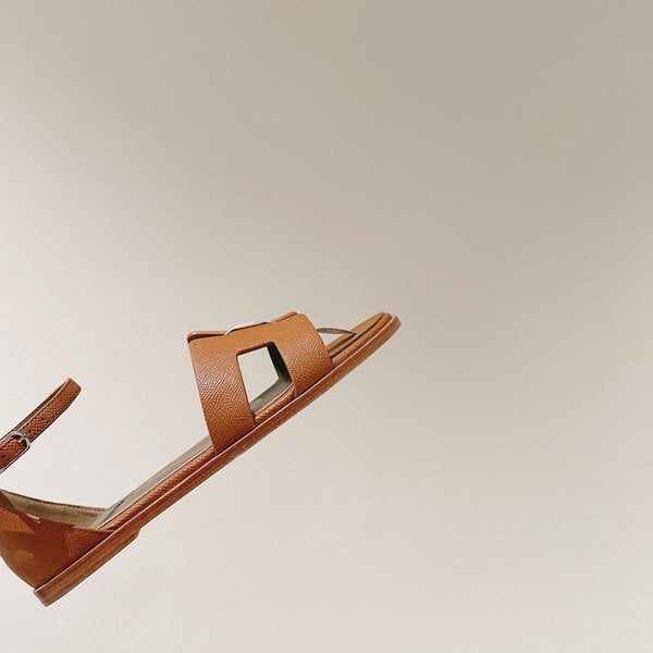 HM 25 Santorini Caramel Brown Epsom Leather Calfskin